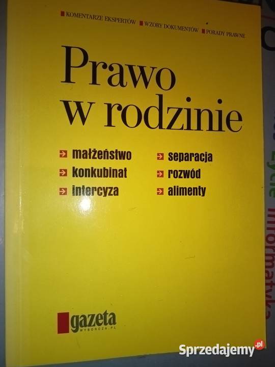 Prawo w rodzinie poradniki outlet księgarnia Warszawa Praga