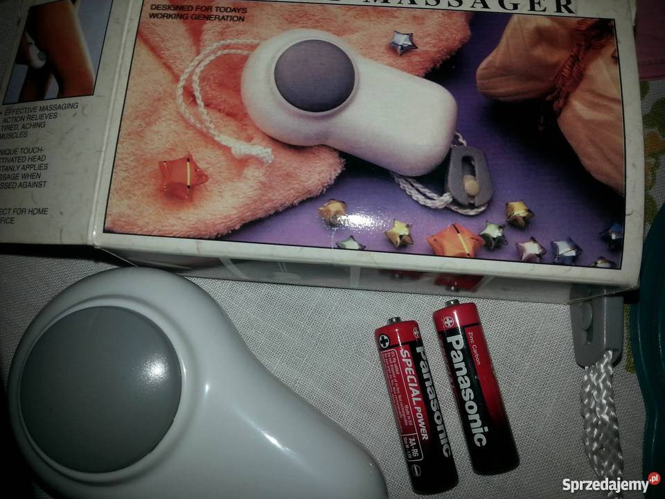 Massager na baterie sprzedam