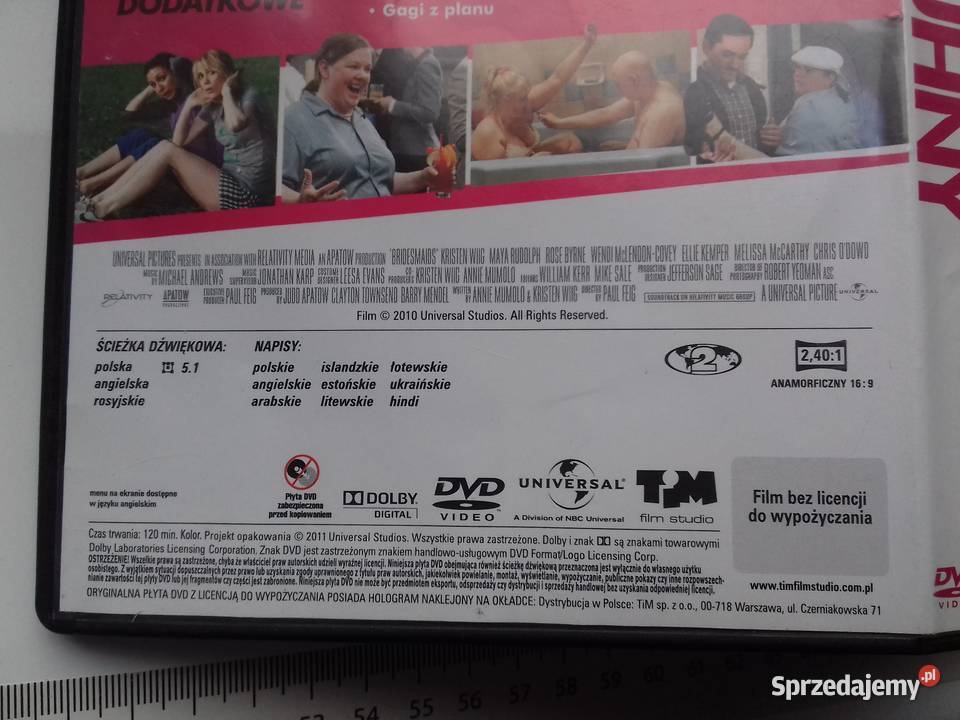 Film DVD Druhny w oryginalnym opakowaniu płyta 1 płyta Bydgoszcz