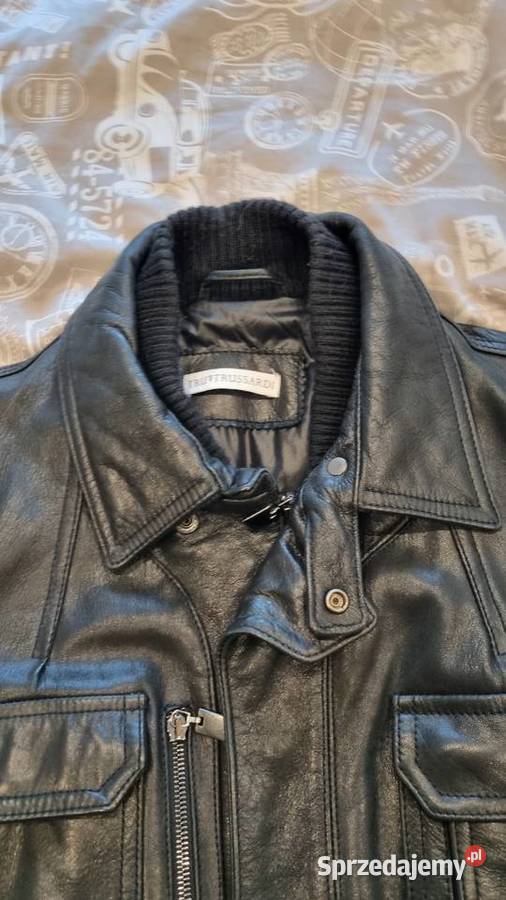 Kurtka skórzana Tru Trussardi rozmiar 50 Bielsko-Biała