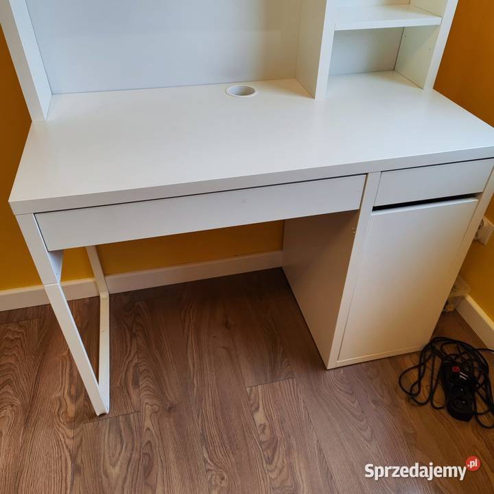 Ikea biurko dziecięce MICKE plus nadstawka Kruszewnia