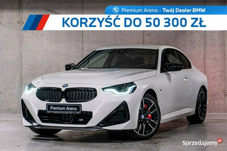 BMW M240 M240i xDrive Coupe Dostępny ręki G42 kamera cofania łódzkie