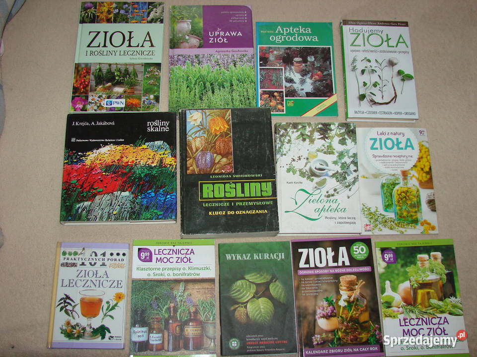 Atlasy ziół i roślin leczniczych książki Radom