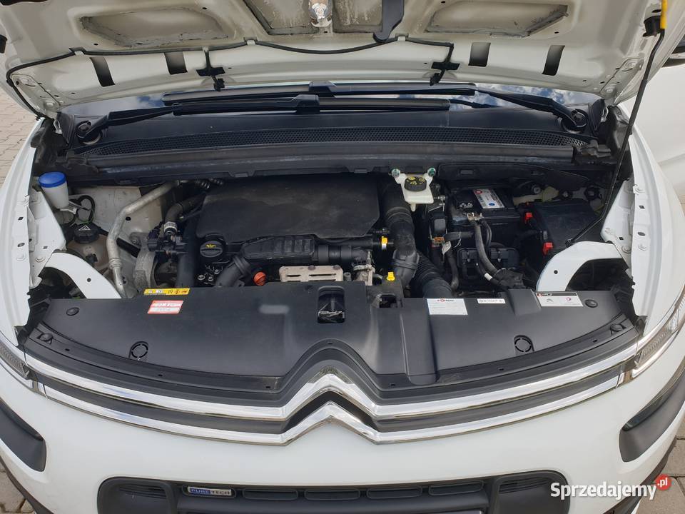 C4 PICASSO 12 130 opłacony bezwypadkowy welurowa tapicerka C4 Picasso