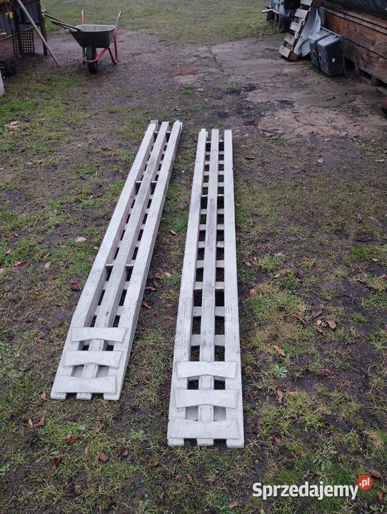 Najazdy aluminiowe sprzedam