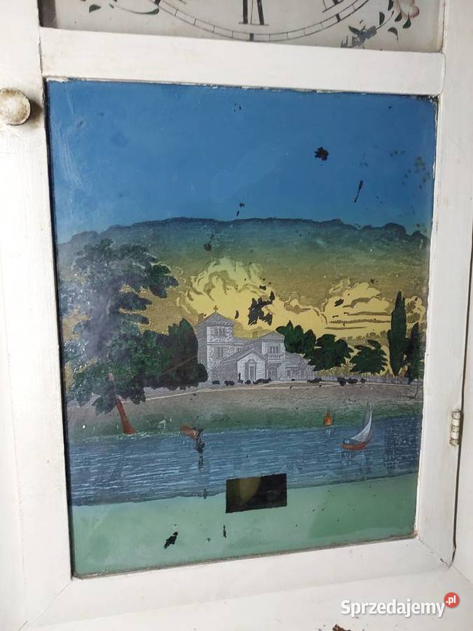 158 Stary zegar ścienny amerykański Waterbury Tczew sprzedam