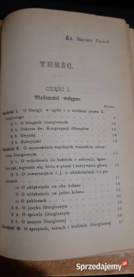 Ceremonjał ParafjalnyT 12 Wwa 1892 i 1894 psk wielkopolskie Iwno