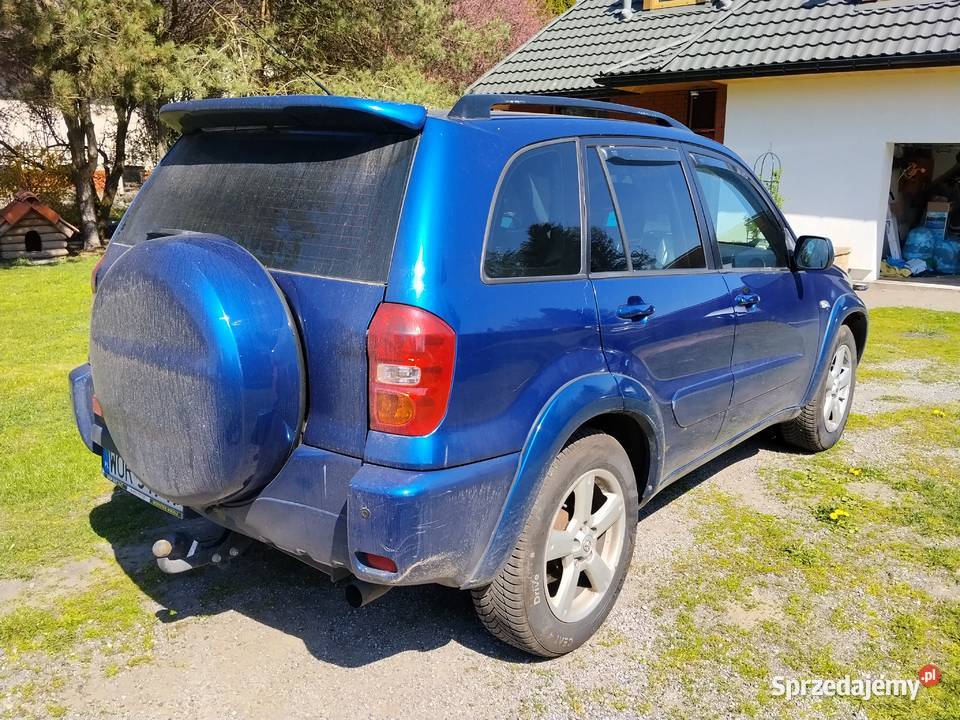 TOYOTA RAV4 GAZ granatowy śląskie Przyrów