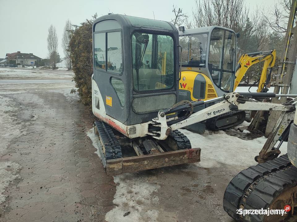 Bobcat 321 Wacker neuson Kubota yanmar JCB cat Brodnica