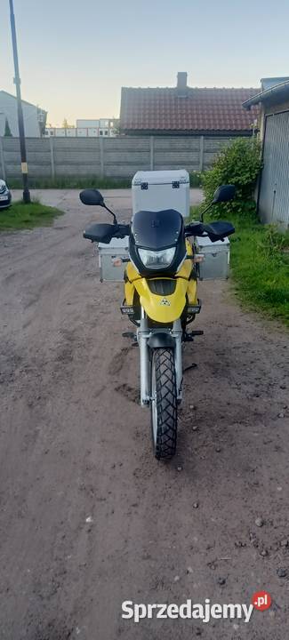 BMW F650 GS 2004r ABS Polski salon komplet żółty