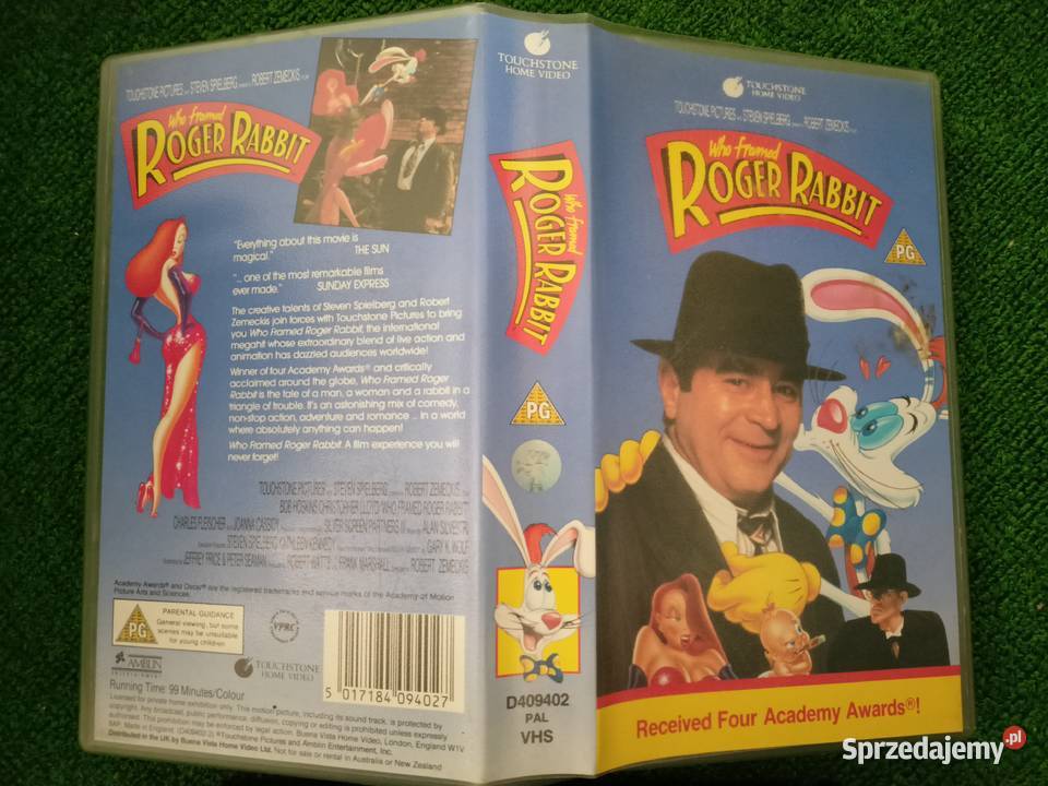 Kaseta VHS Królik Roger Rzeszów