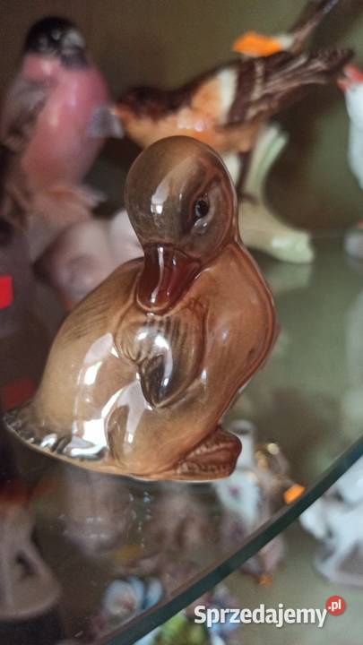 Figurka kaczuszka kaczka Bez sygnaturki Słodka i Gdańsk