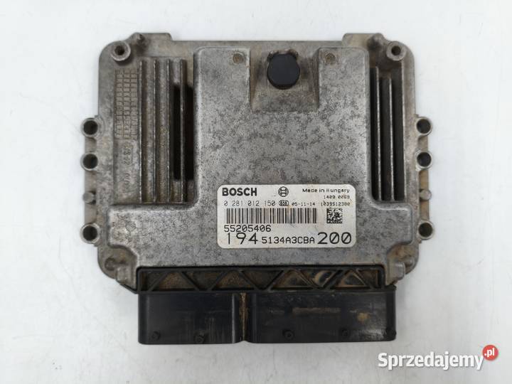 Sterownik Silnika Fiat Croma II 24 JTD 55205406 osobowe Komputery Wyszków