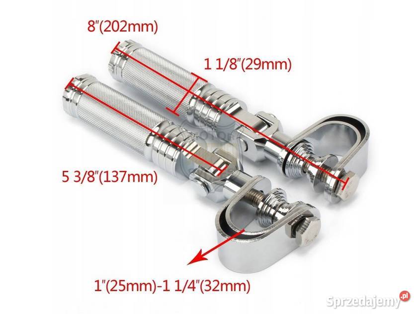 PODNÓŻKI STOPKI MOTOCYKLOWE SPACERÓWKI Sosnowiec