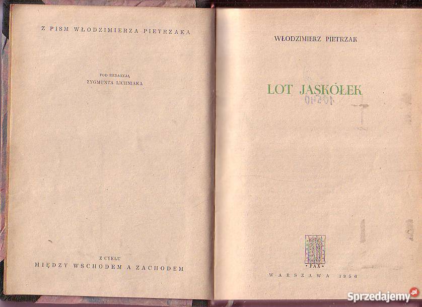 9025 LOT JASKÓŁEK WŁODZIMIERZ PIETRZAK Proza i poezja Czyrna