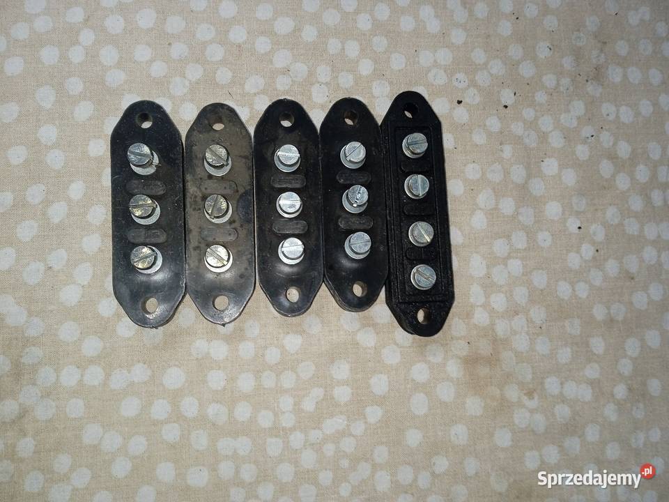 Kostki do kabli z czasów PRLu do Ursus i Zetor Ursus Pruszcz Gdański