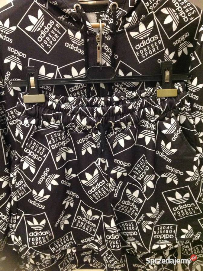 Kpl Damski Adidas Bluza z Szortami XL NOWY