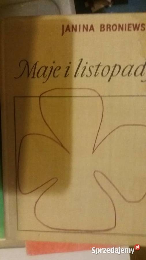 Broniewska książki Maje i listopady prezenty Warszawa