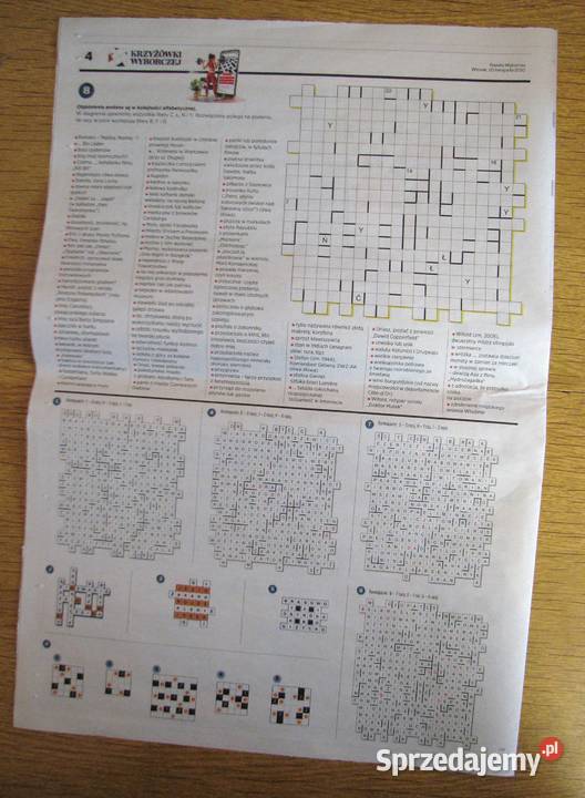 Krzyżówki Wyborczej Gazeta Wyborcza Parczew