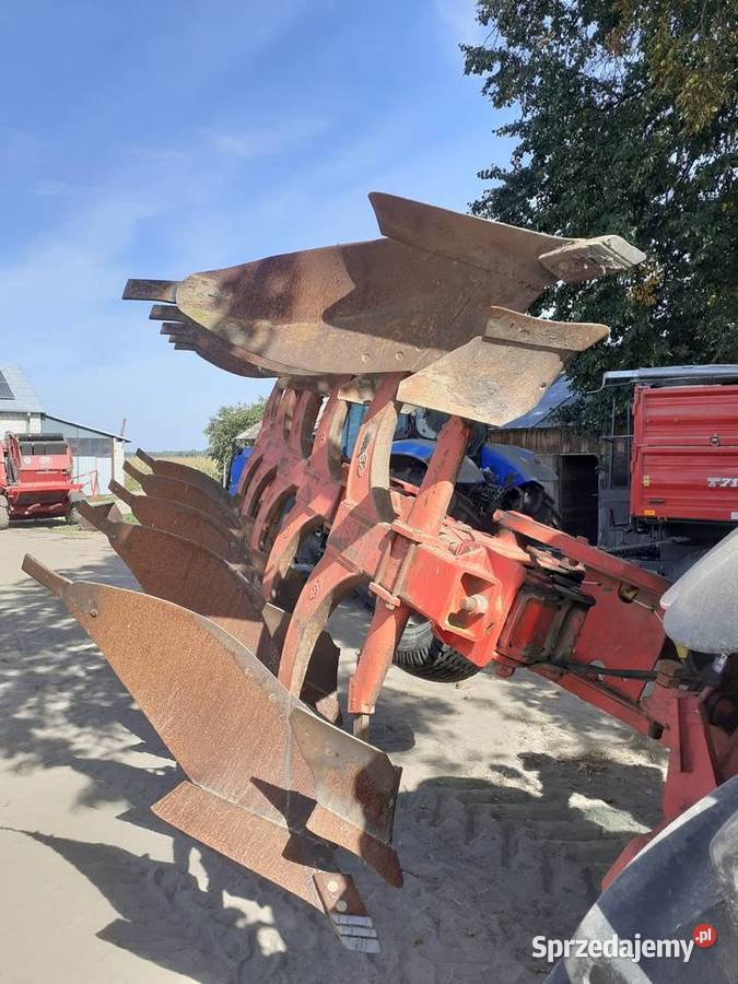 Pług Gregoire Besson RWB7 RWB 7 5 skibowy Przechód