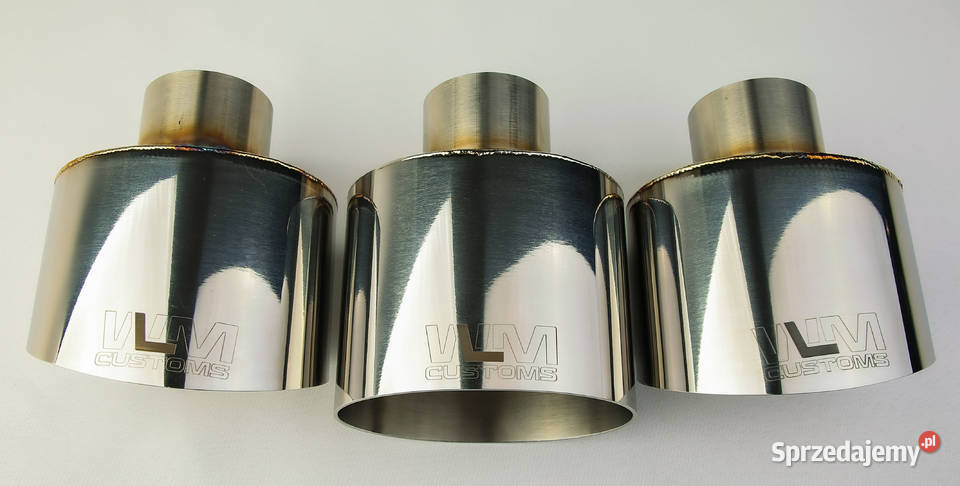 Końcówka wydechu tłumika owal stal nierdzewna Hecznarowice