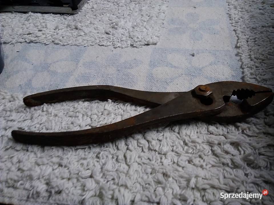 Dwie sztuki starych zabytkowych Cęgów Kombinerek