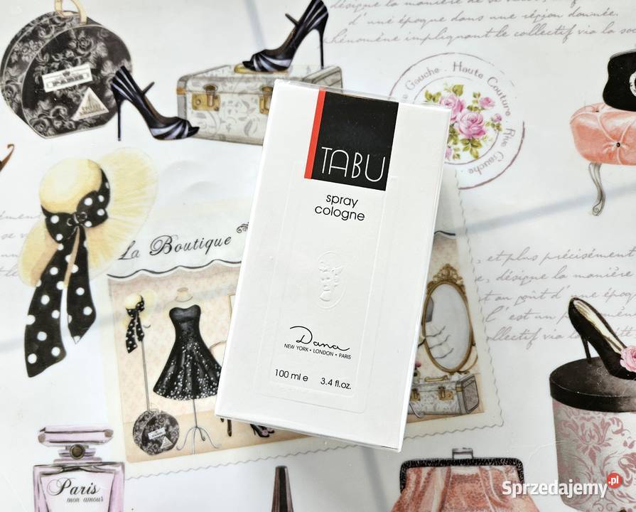 Dana Tabu spray cologne 100 ml unikat Perfumy i wody