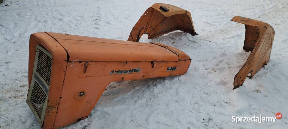 Maska i Błotniki tył Ursus c360 Łownica