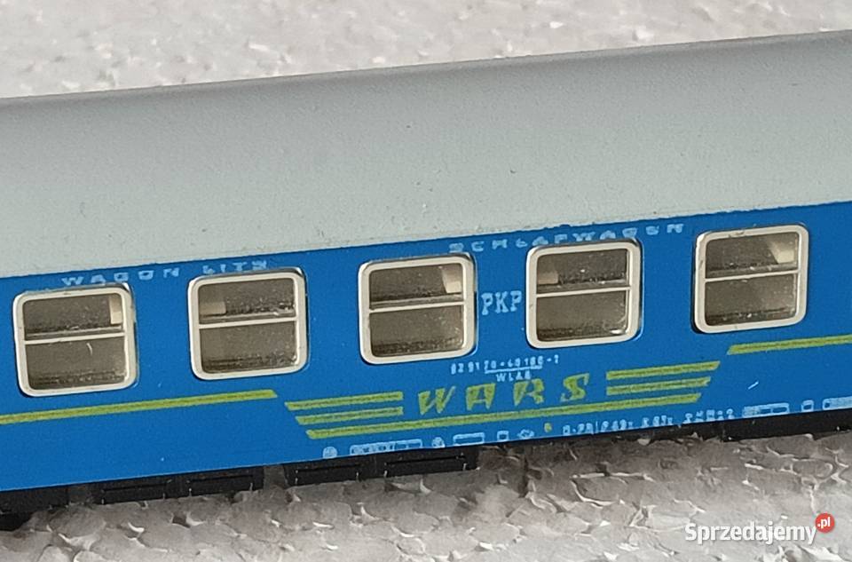 Wagon osobowy WARS PKP jasnoniebieski BTTB Kraków