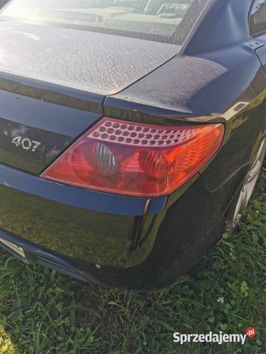 lampy tylne peugeot 407 coupe Lampy tylne wielkopolskie Mórkowo sprzedam