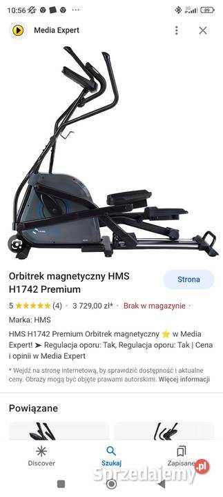 Orbitrek Sprzęt do ćwiczeń Lubin