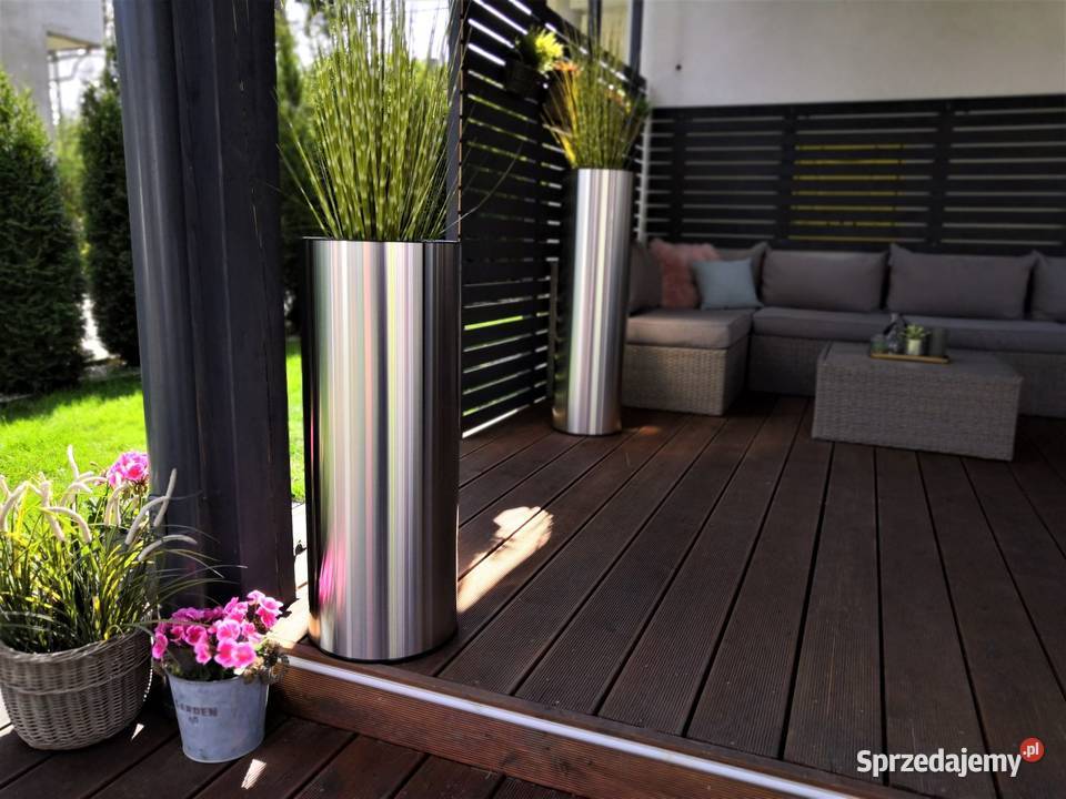 Wysokie Nowoczesne Donice 30100 PROMOCJA 30 Kraków