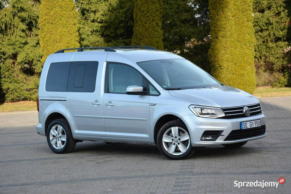 Volkswagen Caddy DSG Ledy Radar ACC Kamera HAK 265387km Caddy Ostrów Mazowiecka sprzedam