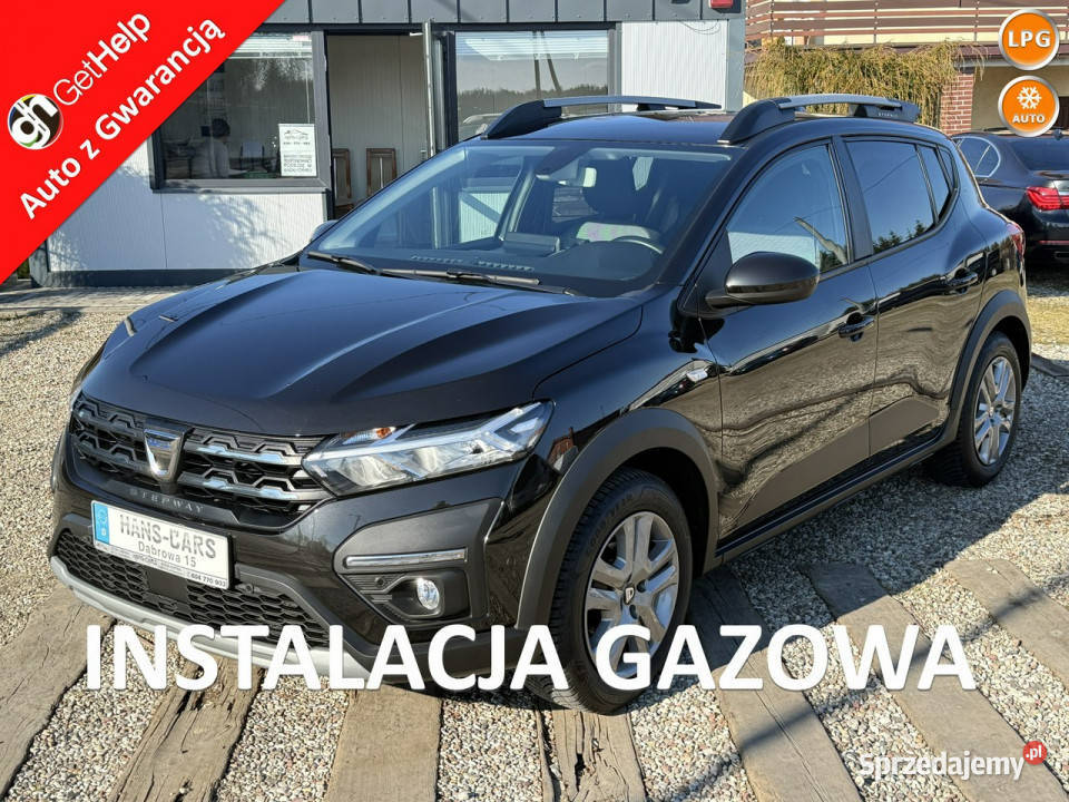 Dacia Sandero Stepway fabryczne LPG 91KM Samochody osobowe Dąbrowa