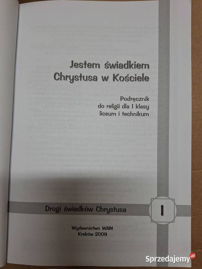 Jestem świadkiem Chrystusa w Kościele Podręcznik Gdańsk