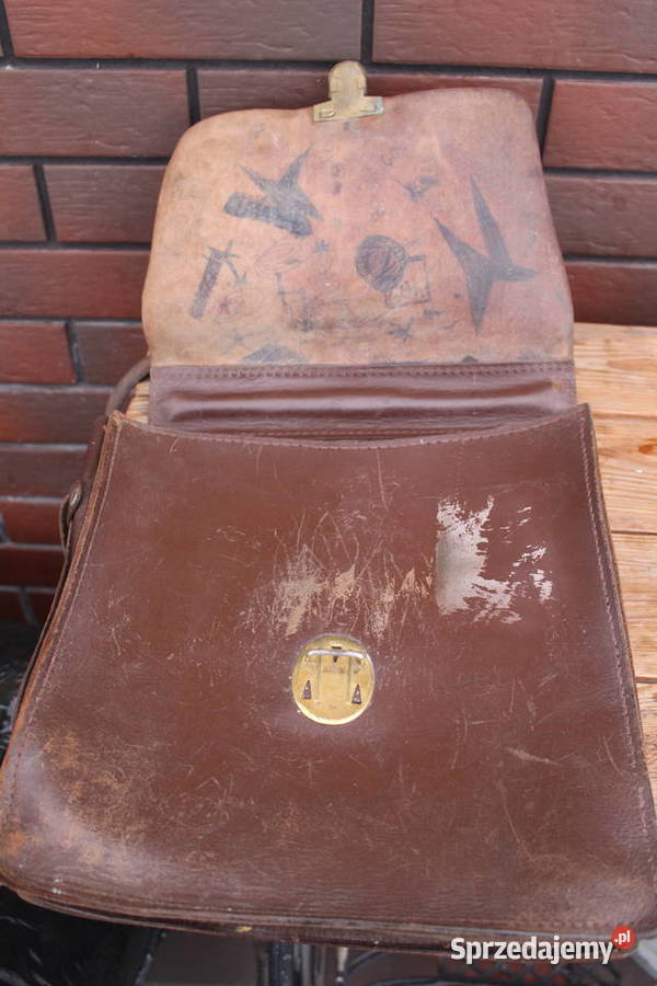 raportówka z prl Torby i torebki Galanteria i dodatki Kalisz