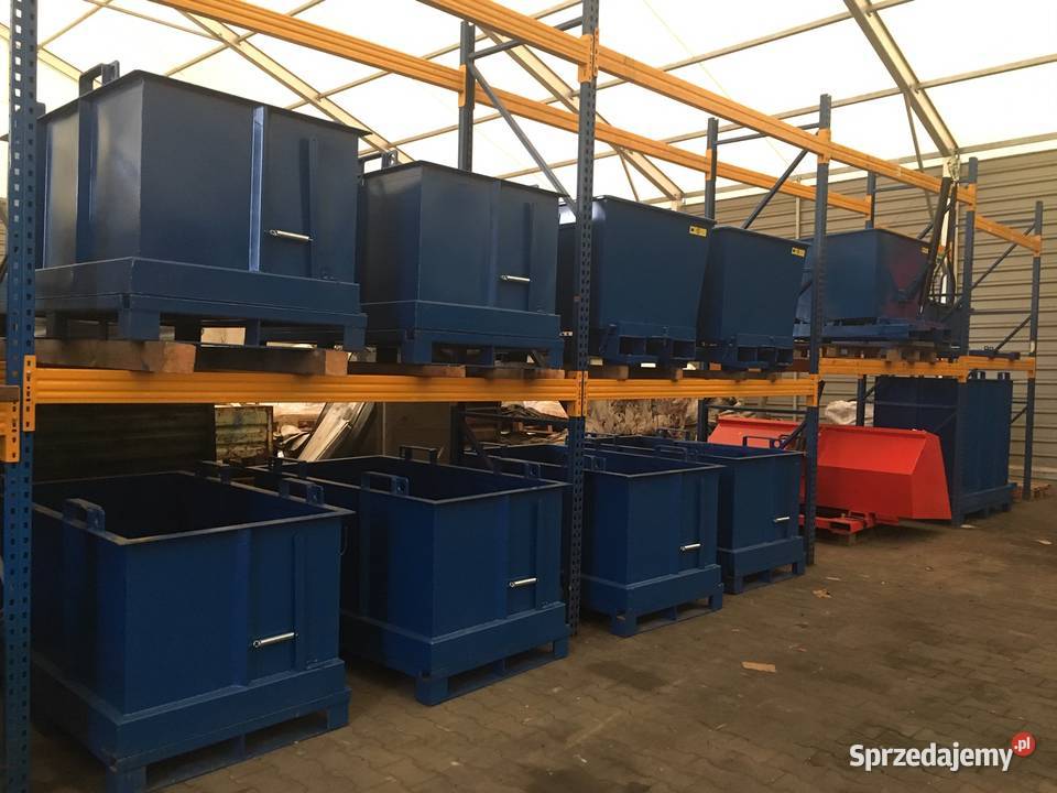Kontener metalowy 15m3 do widlaka Środa Śląska