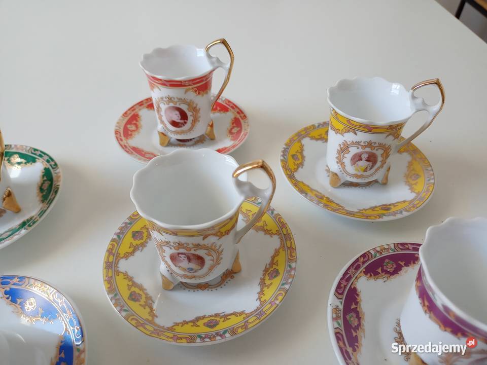 Zestaw do espresso Porcelana i szkło wielkopolskie