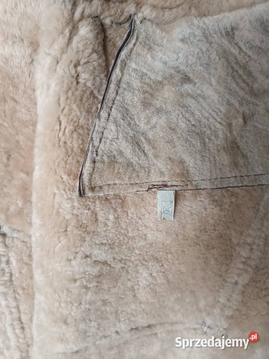 Kożuch Vintage Kurów Polska Skóra naturalna  Karczew
