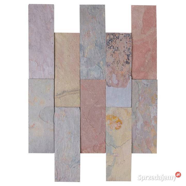 Płytki Łupek Multicolor naturalny 10x30x0813 wielkopolskie Poznań sprzedam