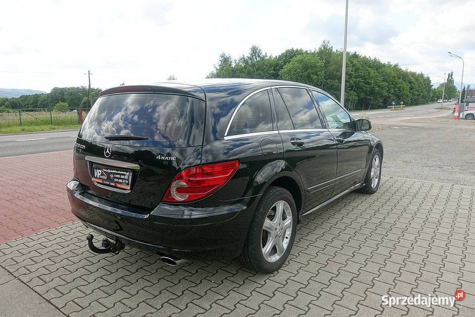 MERCEDES R320CDI 224 4X4 SKÓRA CZYSTY ZADBANY wielofunkcyjna kierownica Buczkowice