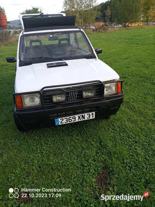 Fiat Panda I 4x4 Kultowy oldtimer cabrio jedyny Karpacz