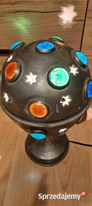 Lampa SPUTNIK 70 vintage kolorowa PRL Kraków sprzedam