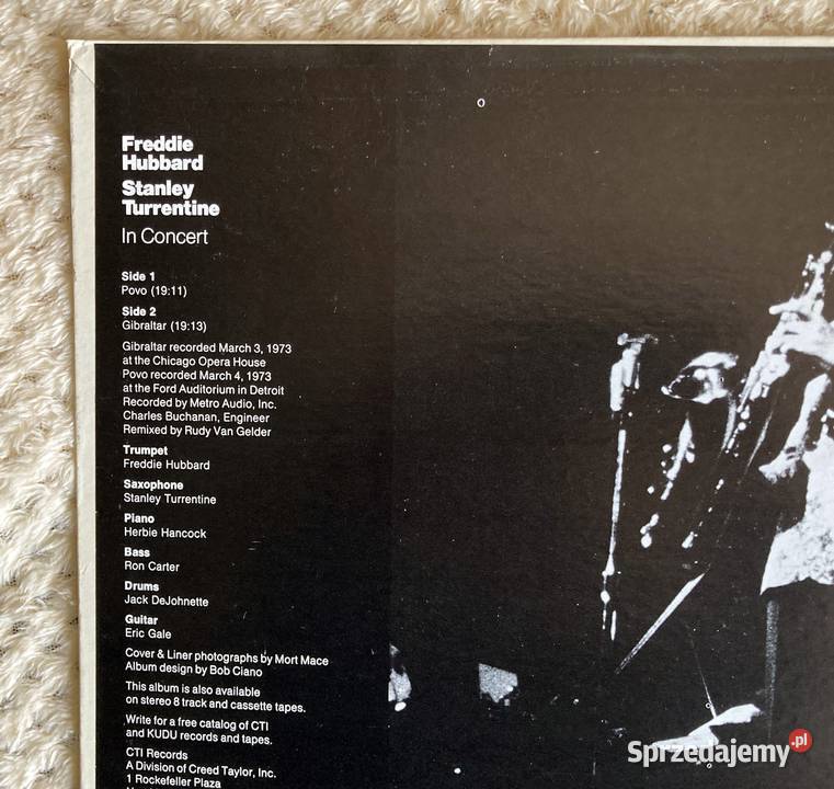 Freddie Hubbard Stanley Turrentine With Ron Płyty i kasety Płyty i kasety Szczecin