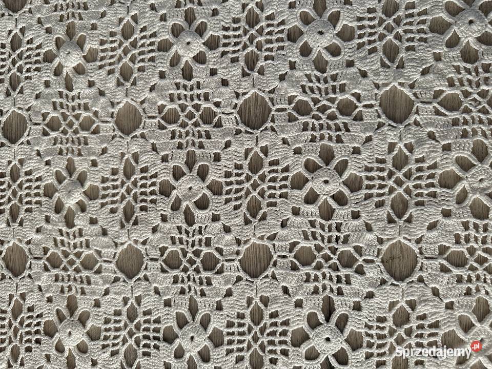 Obrus szydełko rękodzieło 220x160 Łódź