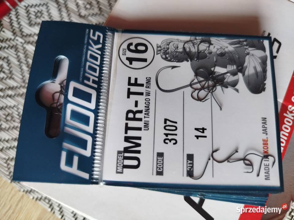 Sprzedam haczyki Fudo Hooks Duża ilość różne Dzierżoniów sprzedam