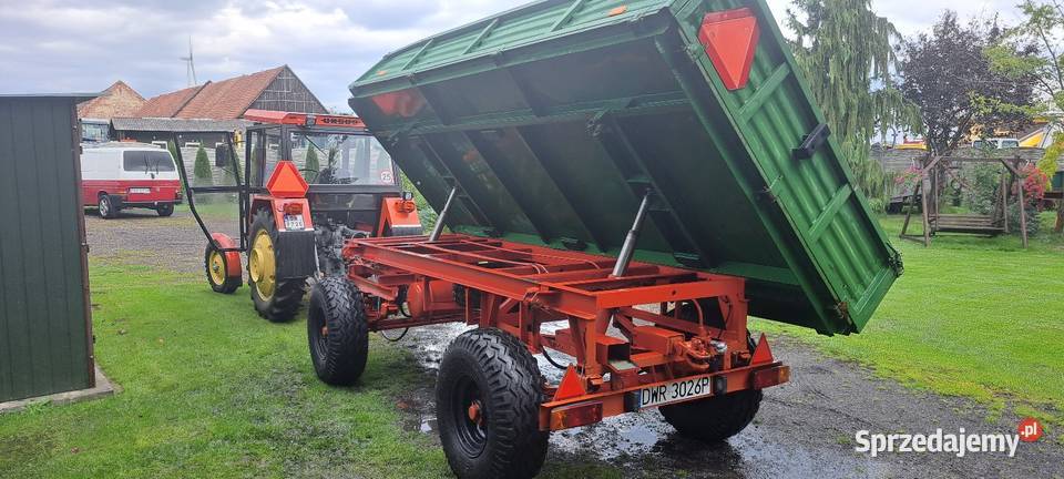Przyczepa wywrotka Autosan 732 85r burtowe Grodków sprzedam