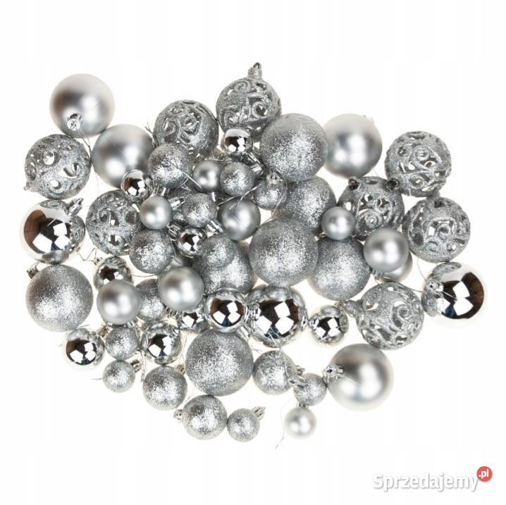 BOMBKI CHOINKOWE 643 100 ZESTAW SZARY wielkopolskie Suchy Las