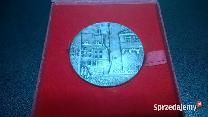 Medal XXV lat Odbudowy Starego Miasta Warszawa