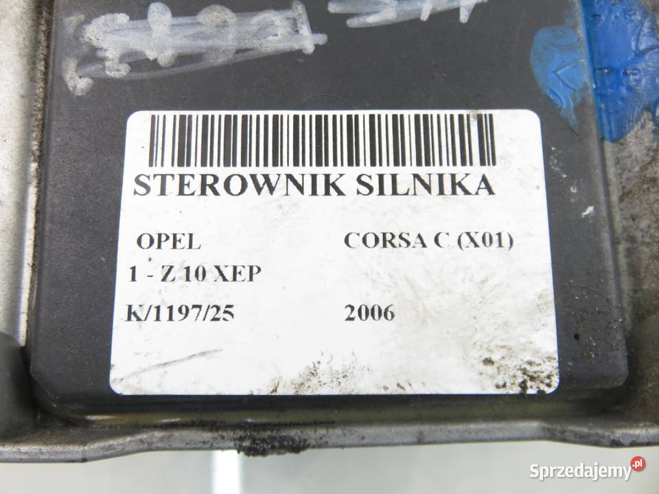 STEROWNIK OPEL CORSA C 10 0261208393